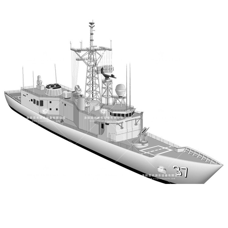 兴安充气侦查船模型
